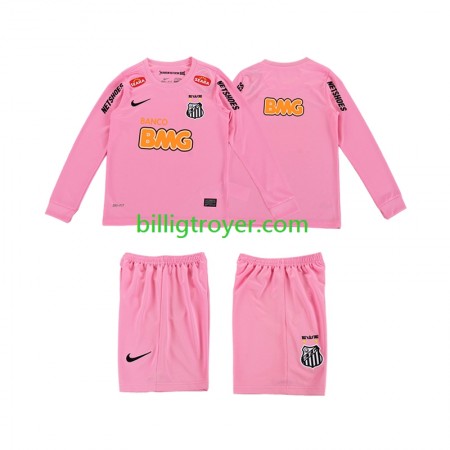 Billige Fotballdrakter Santos 2012 2013 Barn Retro Fjerdedraktsett Langermet